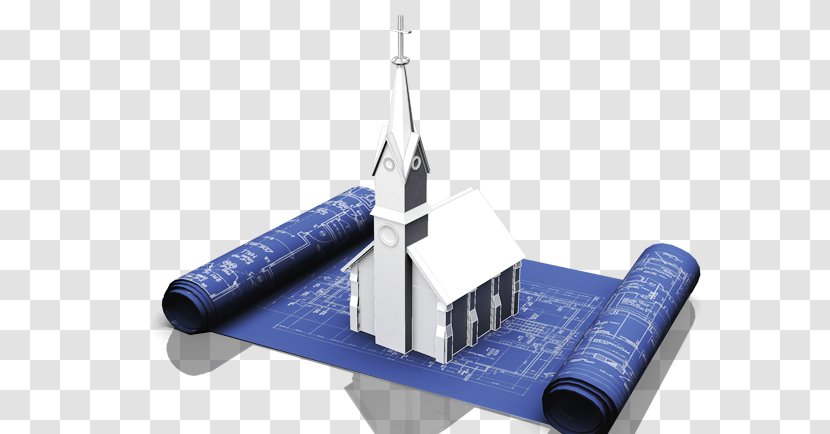 Blueprint Church Building Floor Plan Architecture - Highland Colony Baptist Transparent PNG