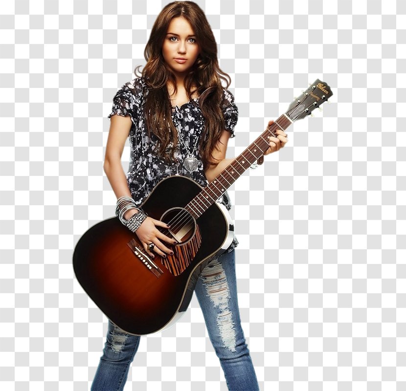 Miley Cyrus Stewart Guitarist Musician - Cartoon Transparent PNG