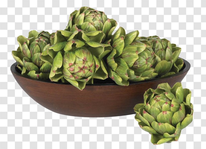 Artichoke Vegetable Food Bowl - Flower Transparent PNG