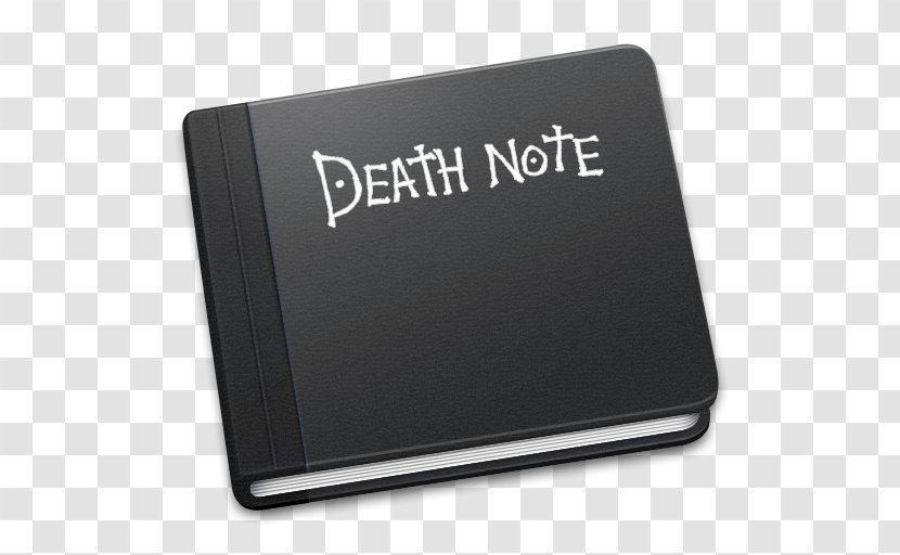 Electronic Device Brand Multimedia Font - Frame - Death Note Transparent PNG