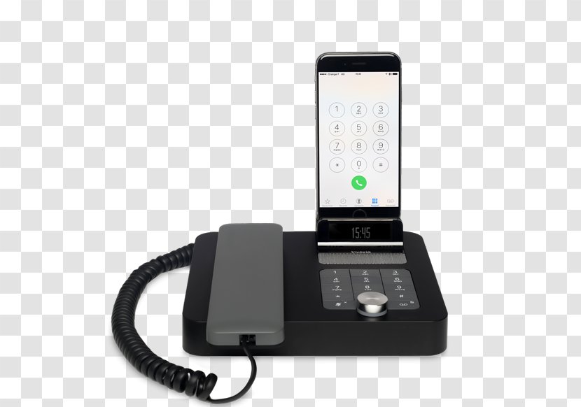 Telephone Call Home & Business Phones Smartphone Docking Station - Phone Flashlight Transparent PNG