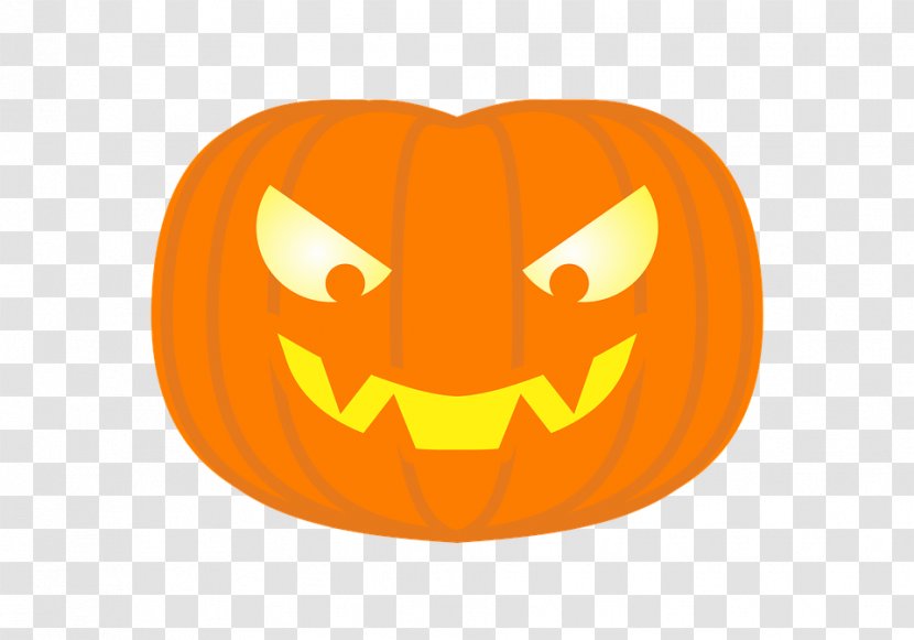 Jack-o'-lantern Clip Art Pumpkin Halloween Portable Network Graphics - Orange Transparent PNG