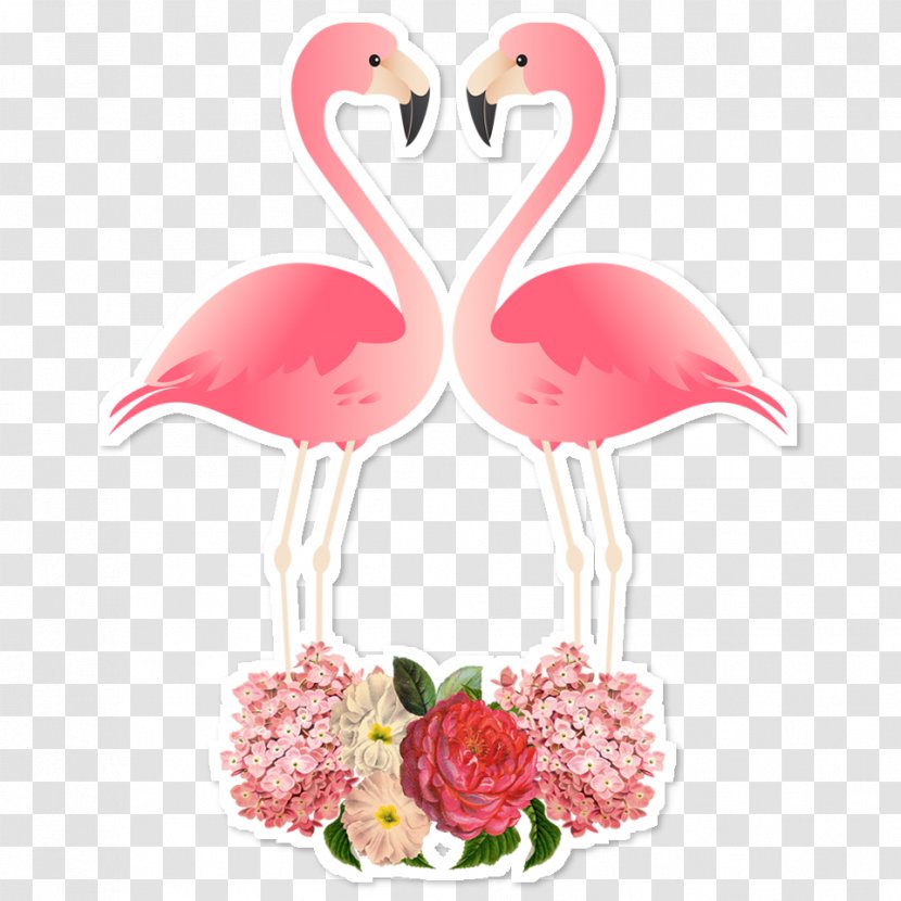 Flamingos Bird Paper Wallpaper - Parure De Lit Transparent PNG