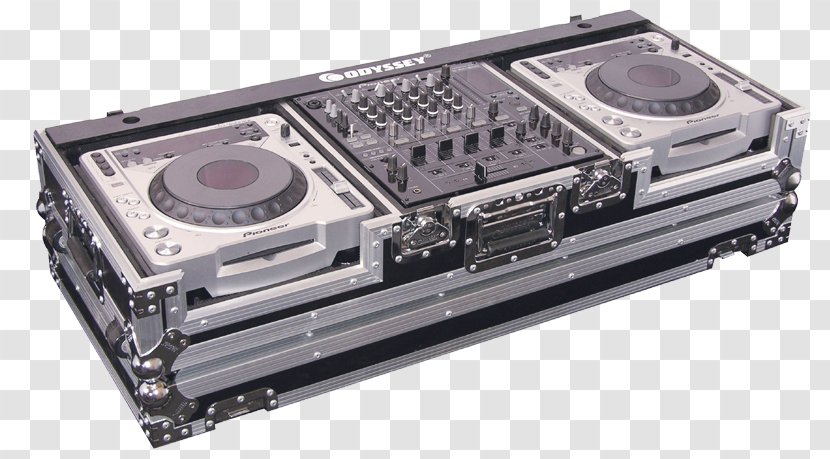 CD Player Audio Mixers Numark NDX500 Disc Jockey Road Case - Coffin Transparent PNG