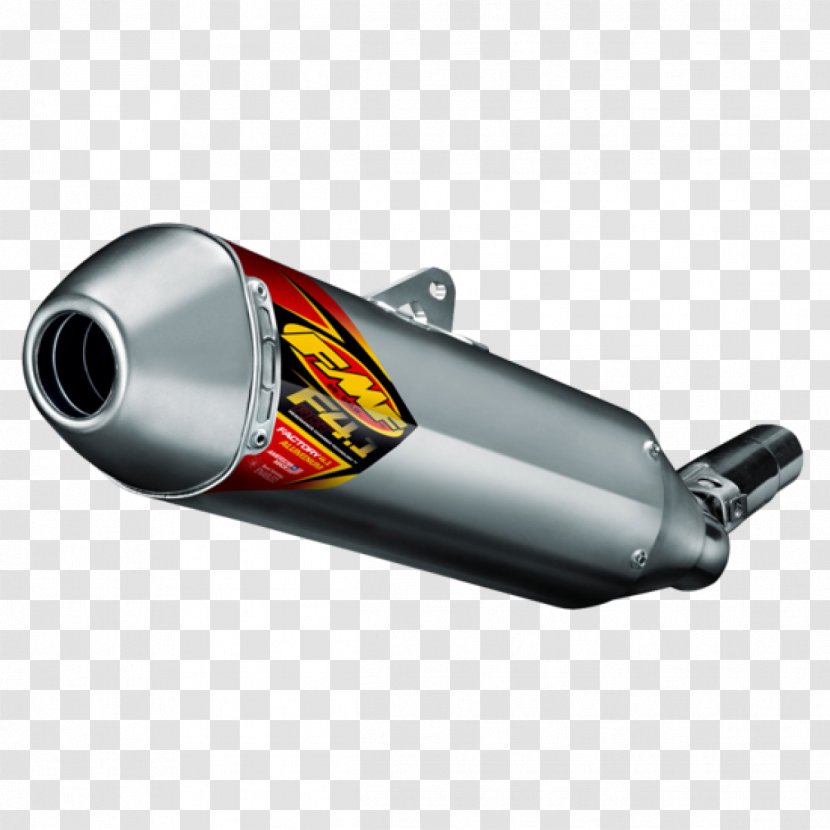 Exhaust System Honda CRF150R Muffler Motorcycle FMF Racing - Stroke Transparent PNG