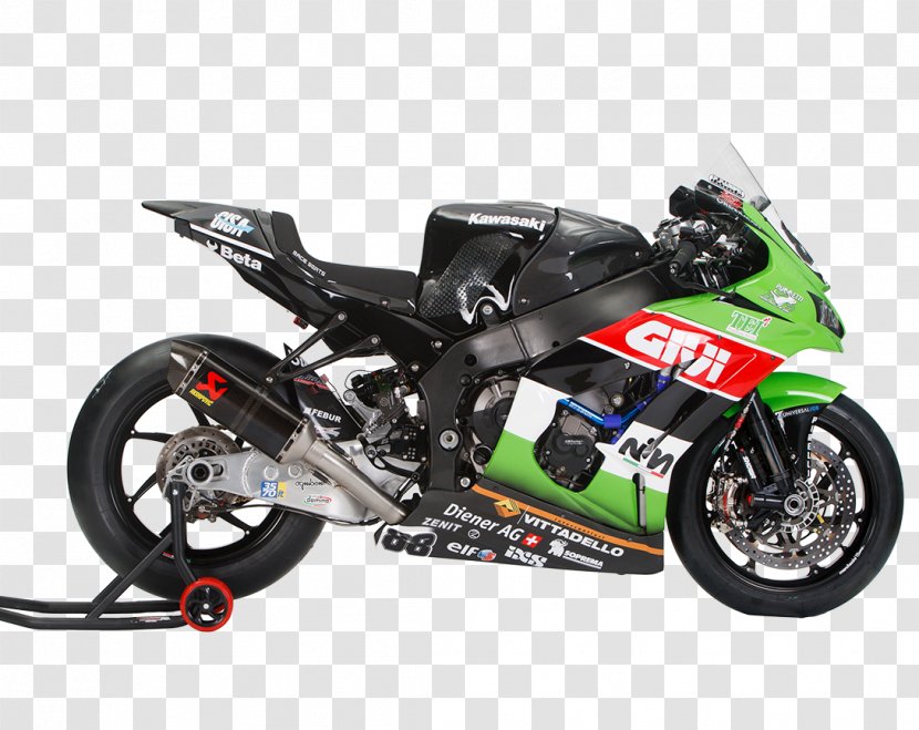 2017 FIM Superbike World Championship 2012 Honda Motorcycle Kawasaki Ninja ZX-10R - Automotive Wheel System Transparent PNG