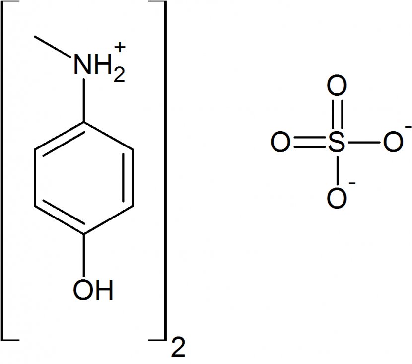 Metol 4-Aminophenol Phenols Sulfonic Acid 2-Aminophenol - Number - 2aminophenol Transparent PNG
