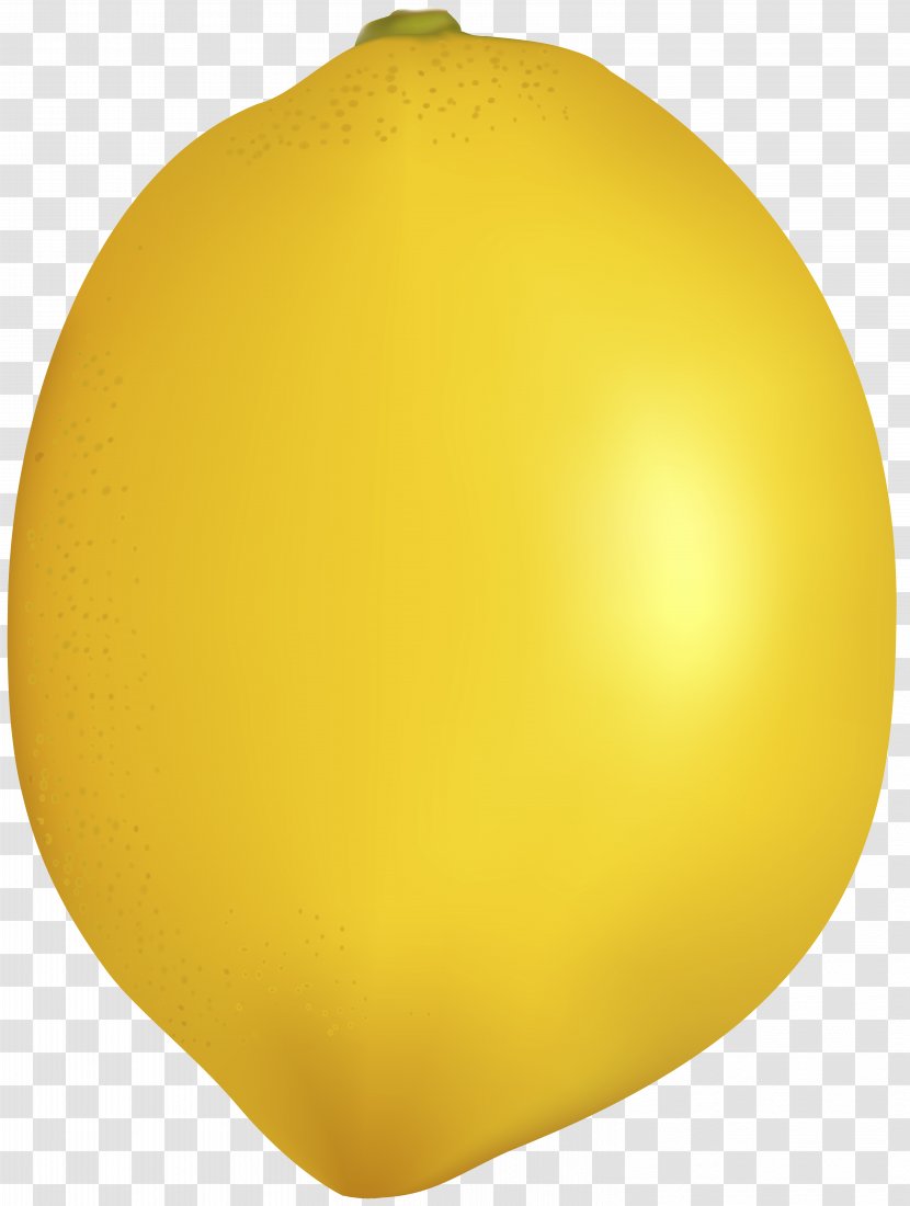 Lemon Yellow Design Balloon - Produce - Transparent Clip Art Transparent PNG