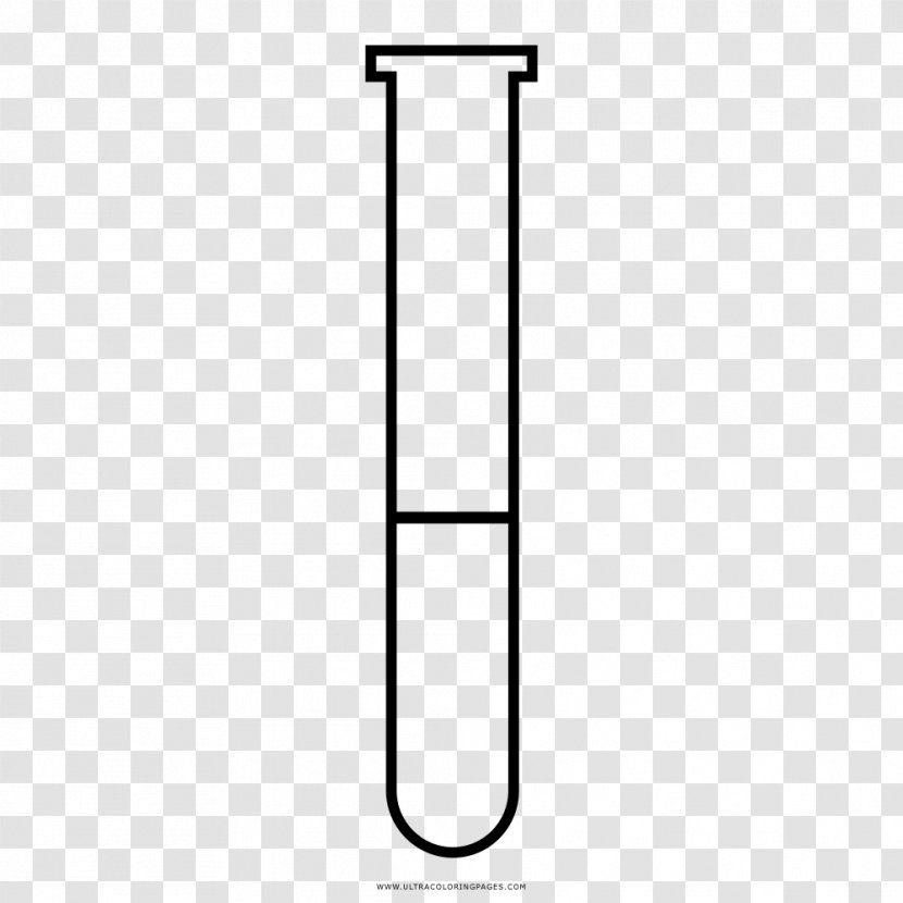 Test Tubes Drawing Laboratory Glassware Echipament De Laborator - Pipe - Tubo Transparent PNG