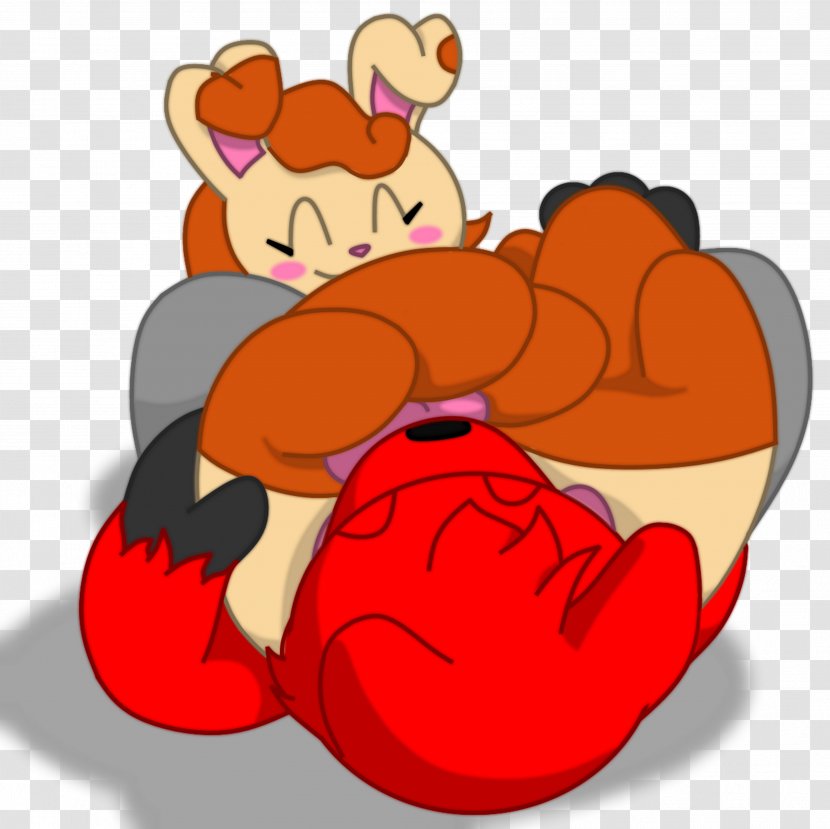 Lopunny DeviantArt Drawing Paw - Frame - Licking Transparent PNG