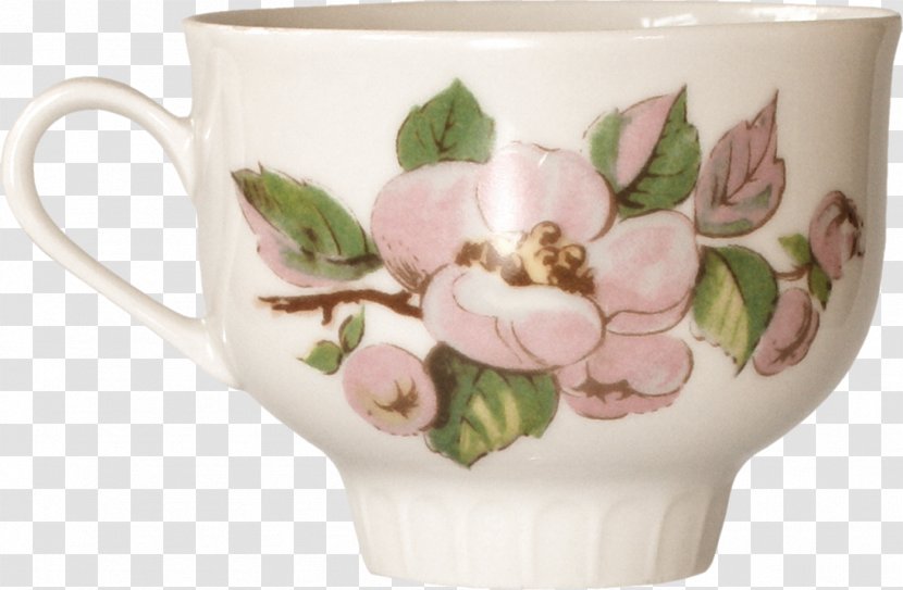 Coffee Cup Mug White - Flowering Plant - Glass Flowers Transparent PNG