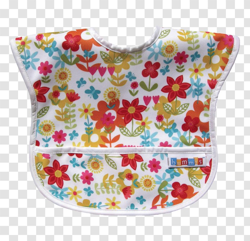 Bummis Best-Ever Bib Textile Diaper Flower - Clothing - Babymoon Cartoon Transparent PNG