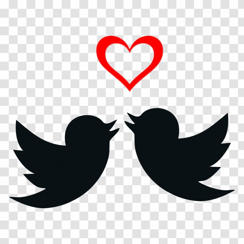 Love Background Heart - Beak Transparent PNG