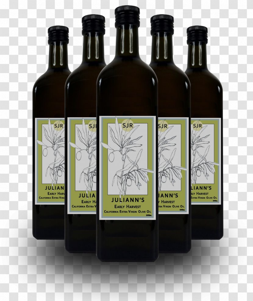 Olive Oil Vegetable Bottle - Wine Transparent PNG