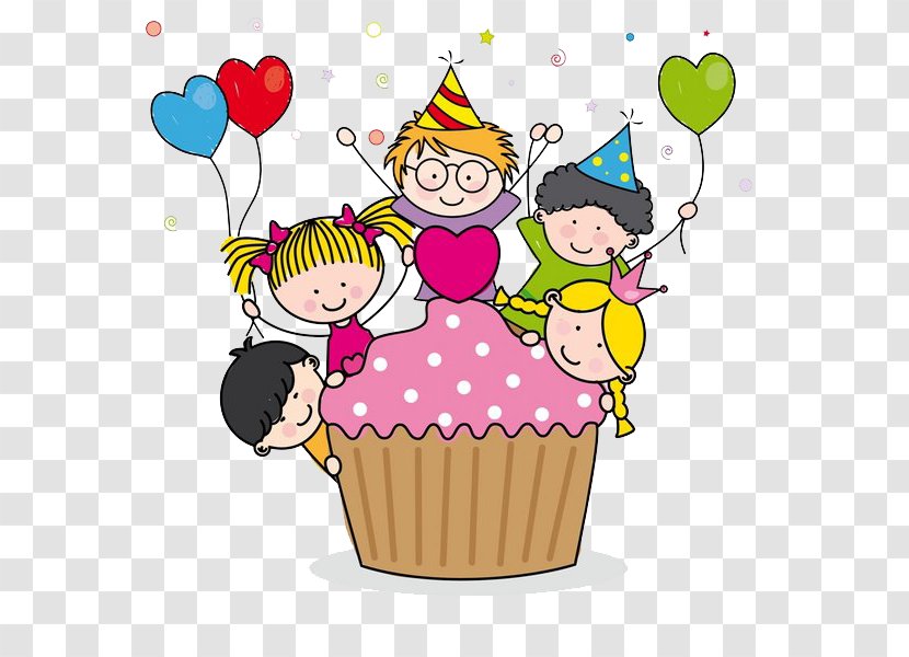 Birthday Cake Children's Party Clip Art Transparent PNG