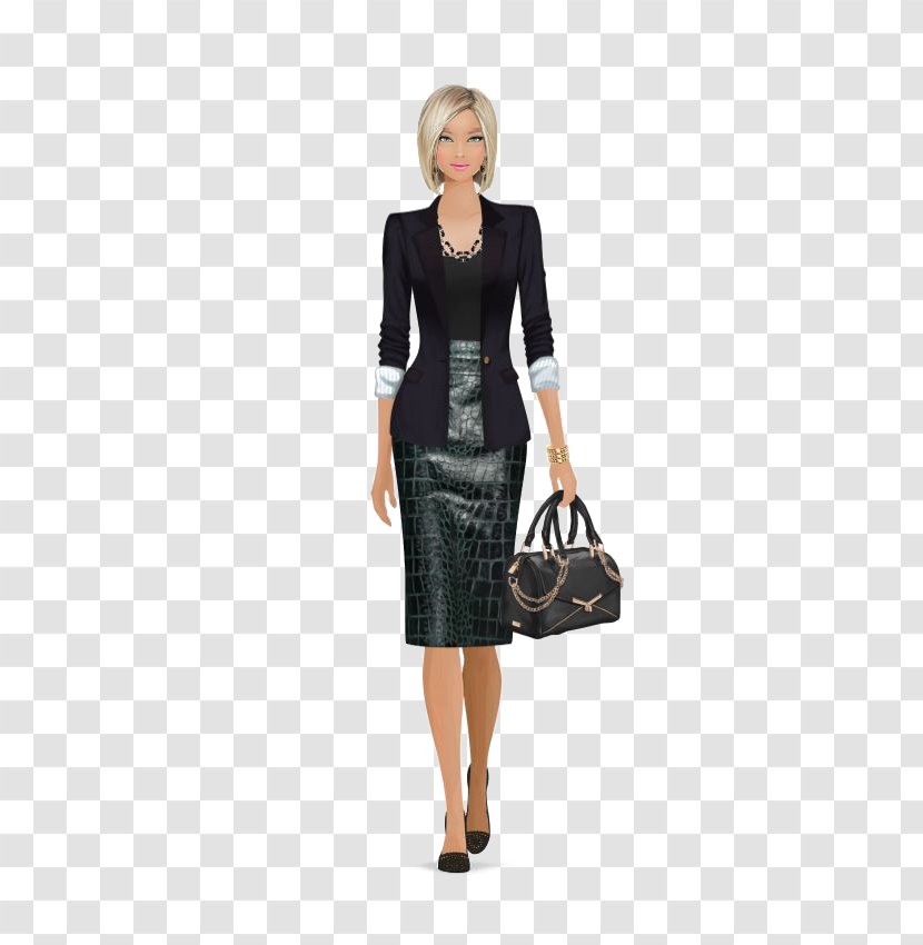 Olcay Gulsen Fashion Clothing Look Dress - Women In The Workplace Transparent PNG