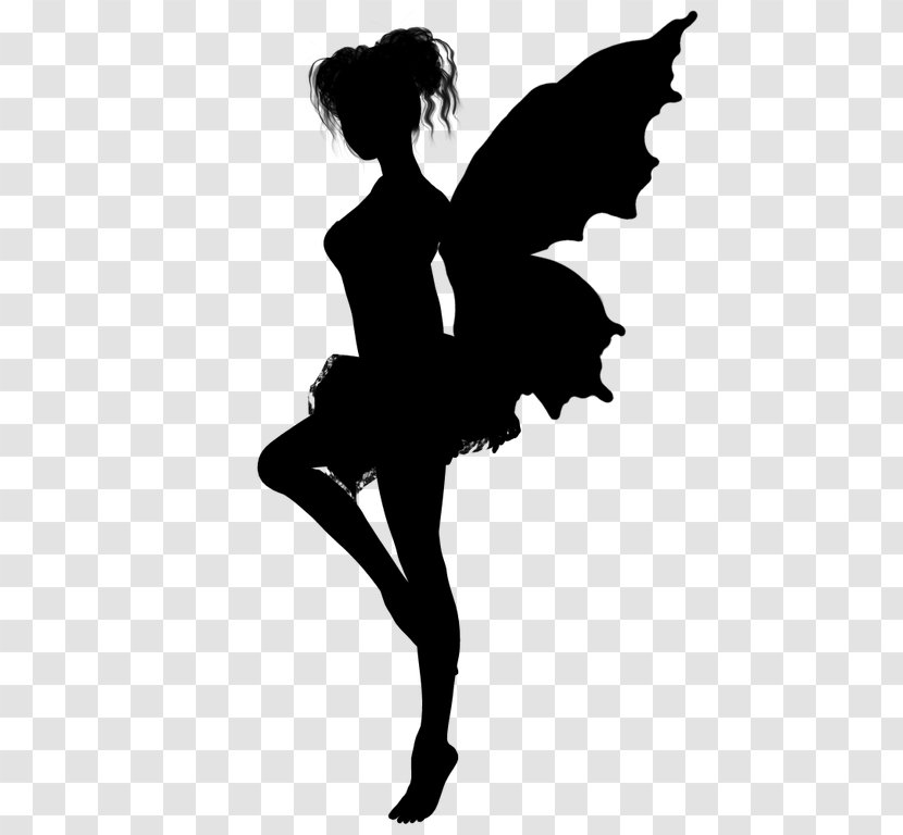 Silhouette Fairy Clip Art - Ballet Dancer Transparent PNG