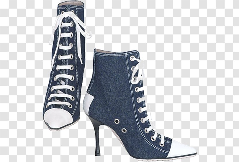 Converse High-top High-heeled Shoe Knee-high Boot Chuck Taylor All-Stars - Footwear Transparent PNG