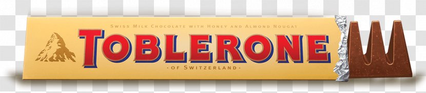 Chocolate Bar Swiss Cuisine Toblerone Food - Nougat Transparent PNG