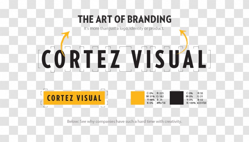 Brand Cortez Visual Logo Business Corporate Identity Transparent PNG