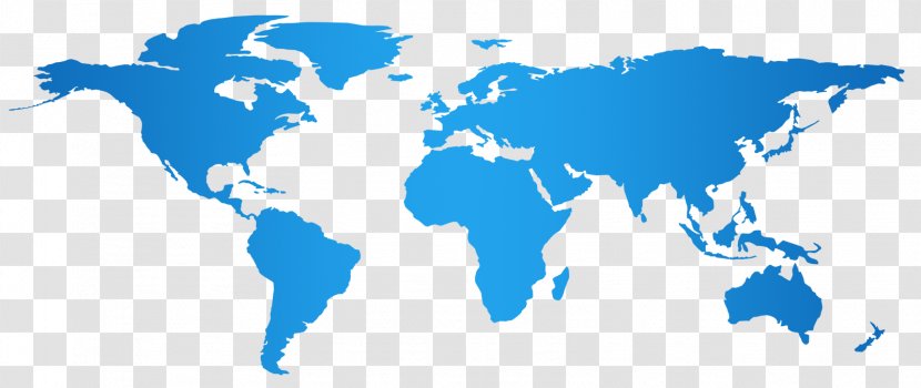 World Map Globe Stock Photography - Area - Blue Vector Material Transparent PNG
