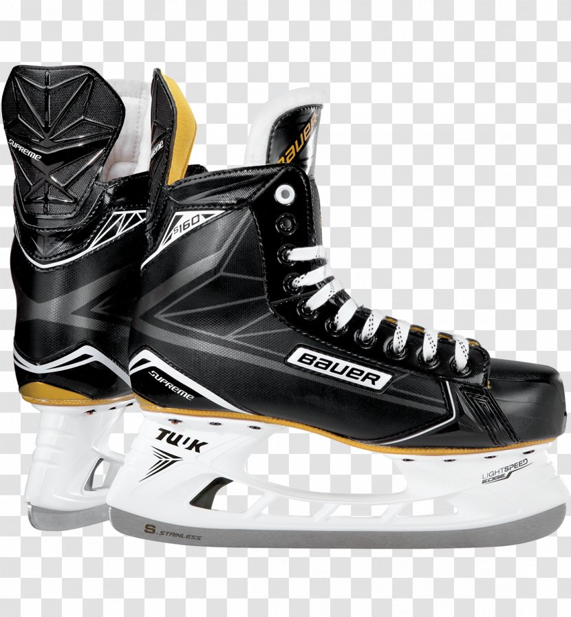 Bauer Hockey Ice Skates Equipment Sport - Supremacy Transparent PNG
