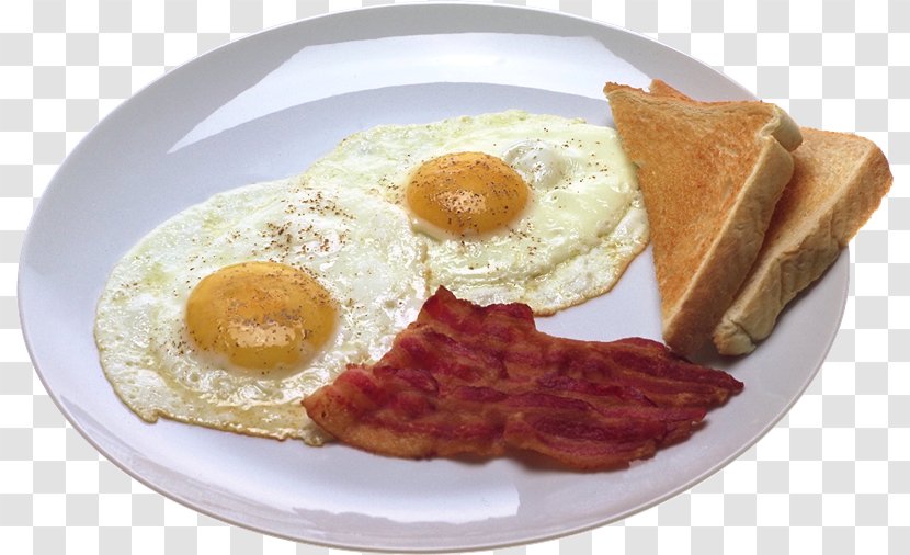 Fried Egg Full Breakfast Scrambled Eggs Bacon - Hotel - Platos Transparent PNG