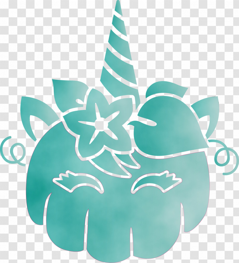 Aqua Turquoise Plant Transparent PNG