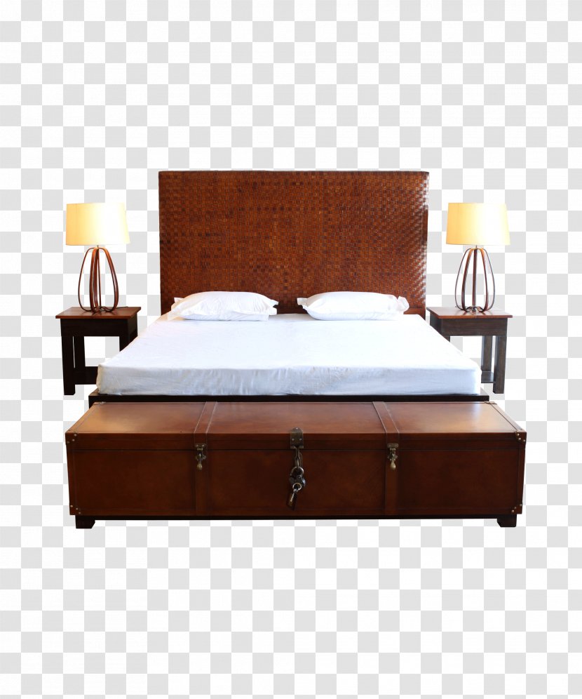 Nightstand Bed Size Table Bedroom Transparent PNG