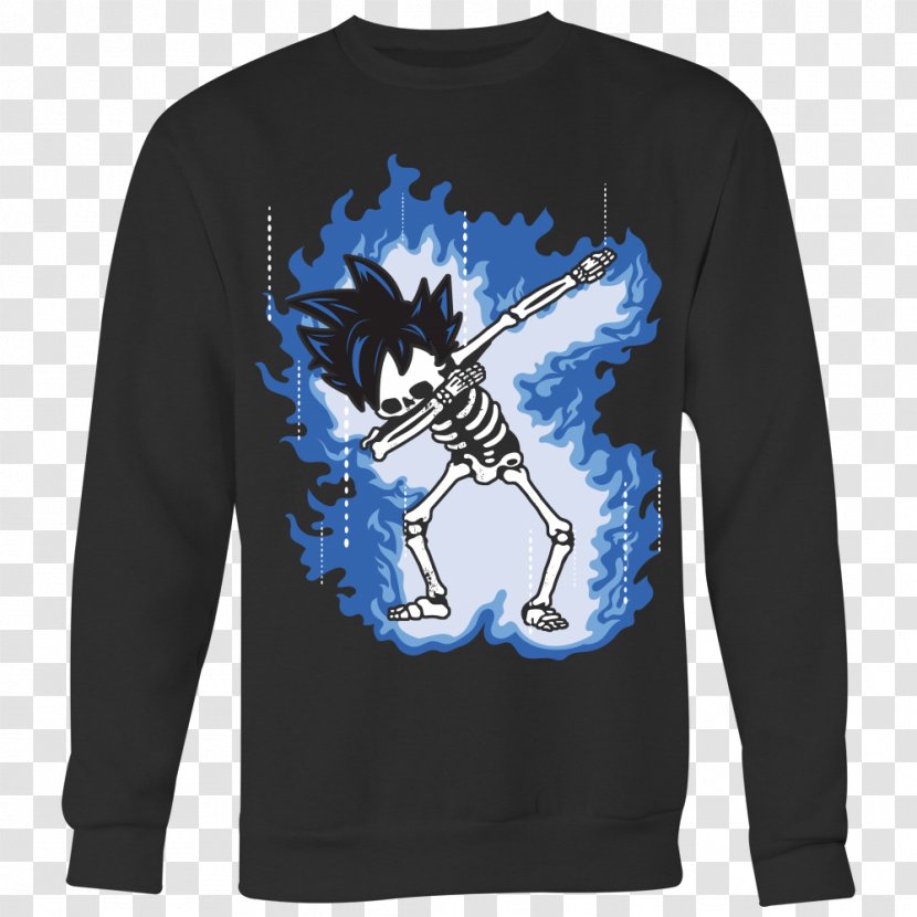 T-shirt Goku Sleeve Super Saiyan - Sweatshirt Transparent PNG