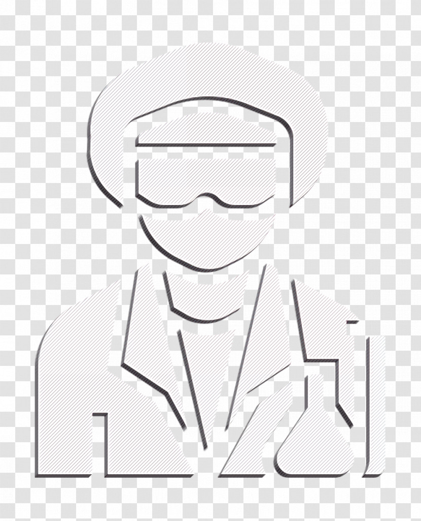 Jobs And Occupations Icon Scientist Icon Transparent PNG