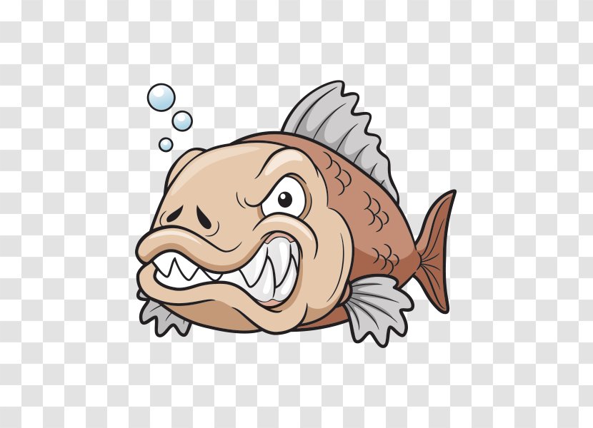 Vector Graphics Illustration Image Coloring Book Royalty-free - Stock Photography - Piranha Transparent PNG