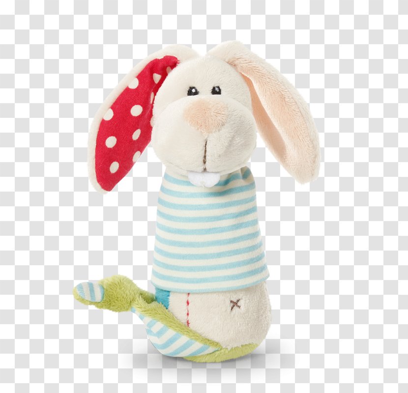 Stuffed Animals & Cuddly Toys Rabbit Leporids Easter Bunny Plush Transparent PNG