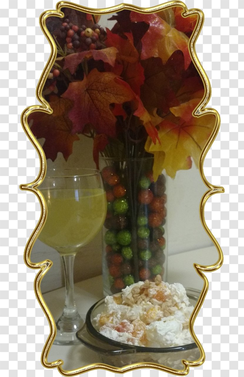 Floral Design Vase Stemware Food - Glass - Cool Whip Dessert Recipes Transparent PNG