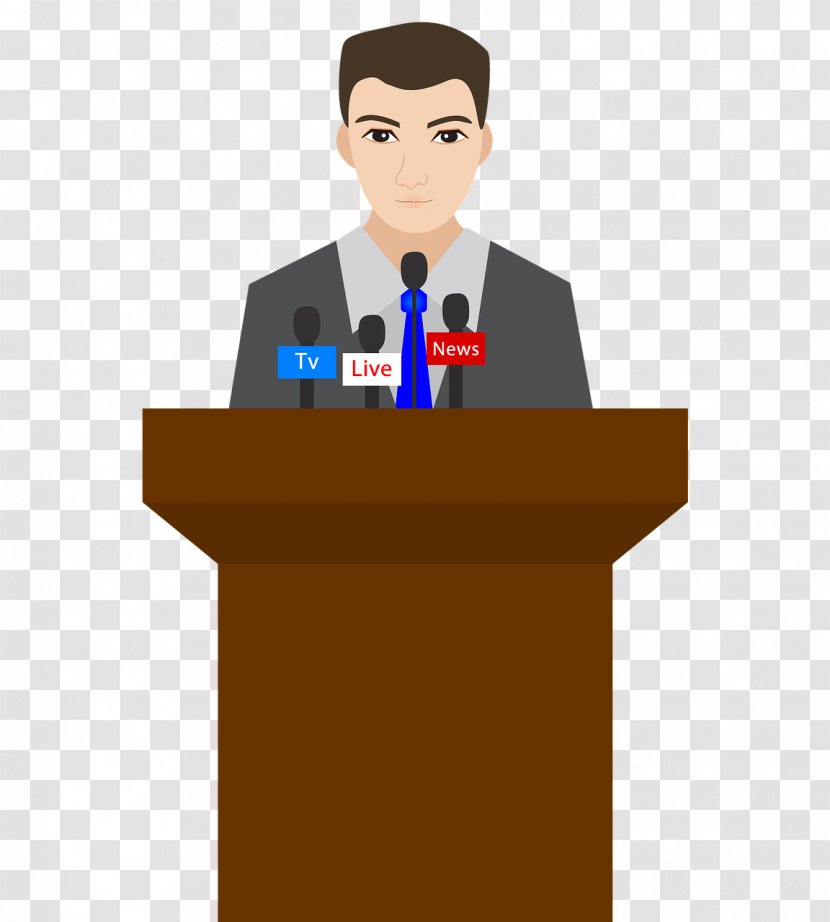 Podium Clip Art - Orator - Politics Transparent PNG