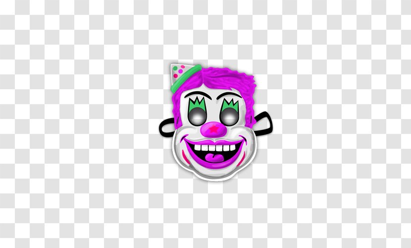 Clown ICO Circus Icon - Bozo The - Purple Transparent PNG