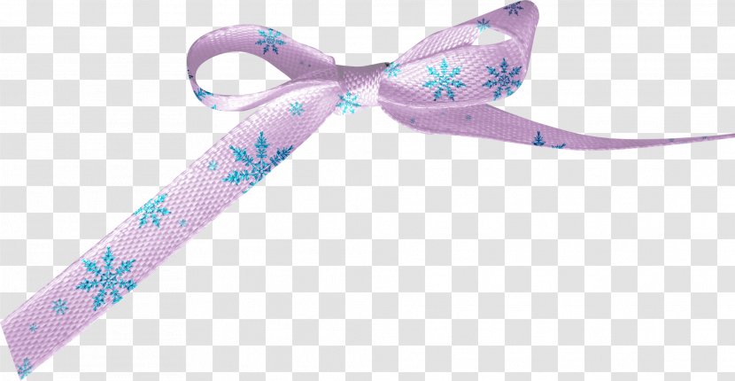 Ribbon Bow Tie Shoelace Knot - Fashion Accessory - Beautiful Snowflake Print Ribbons Transparent PNG