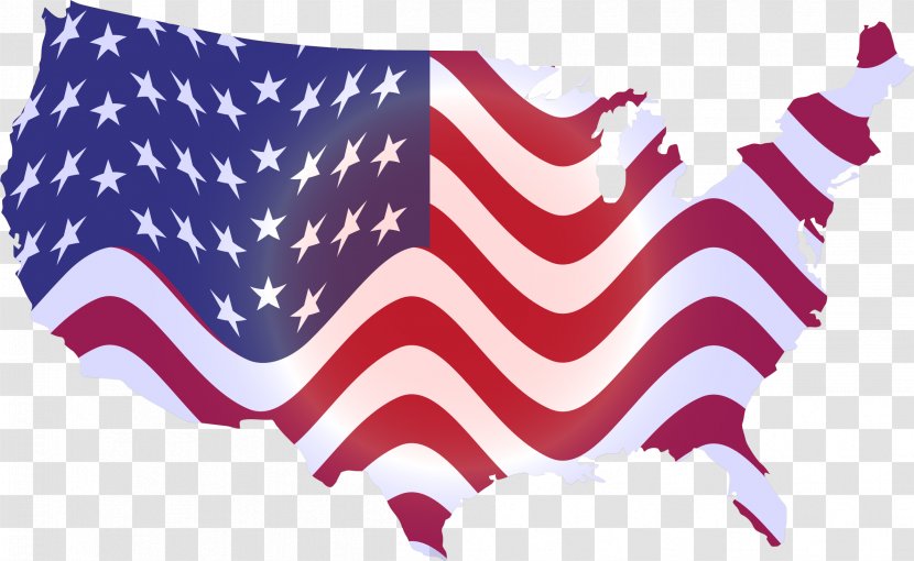 Flag Of The United States American Revolution Map - Geography - USA Transparent PNG