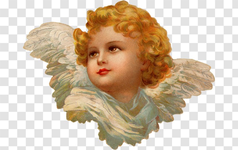 Victorian Era Cherub Angel Christmas Spirit - Framed Transparent PNG