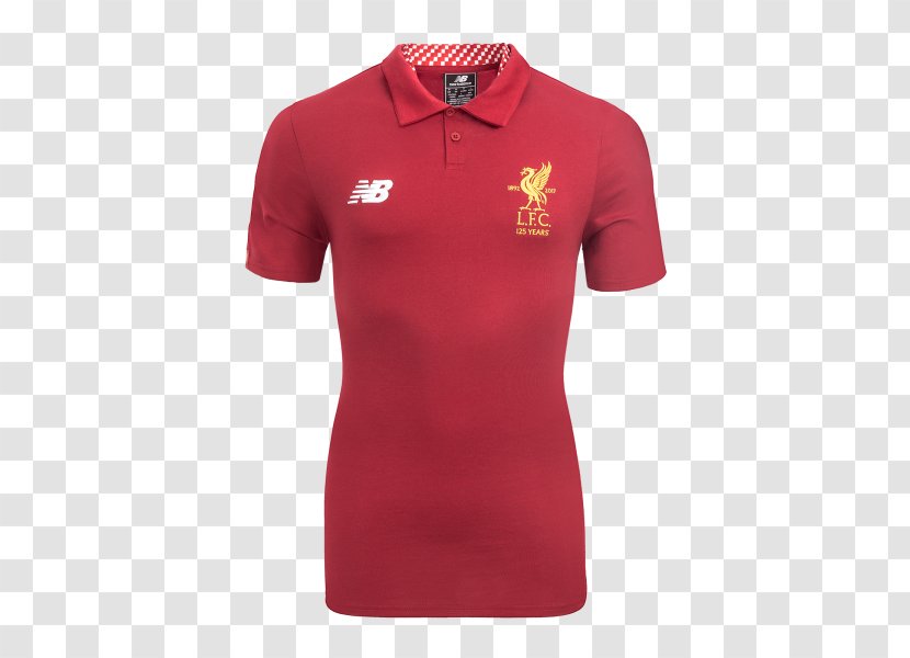 Polo Shirt T-shirt Liverpool F.C. Ralph Lauren Corporation - Sleeve Transparent PNG