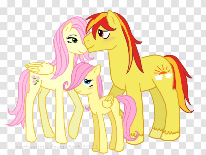 My Little Pony Fluttershy Applejack Horse - Heart - Mae Young Transparent PNG