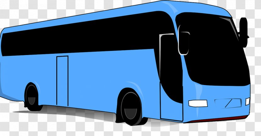 School Bus Cartoon - Airport - Model Car Transparent PNG