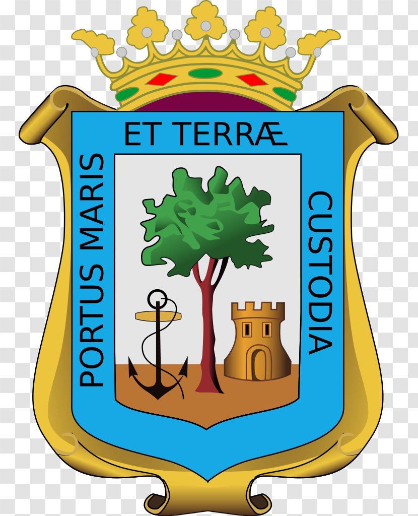 Escudo De Huelva Aguas Isla Cristina Ria - Area Transparent PNG