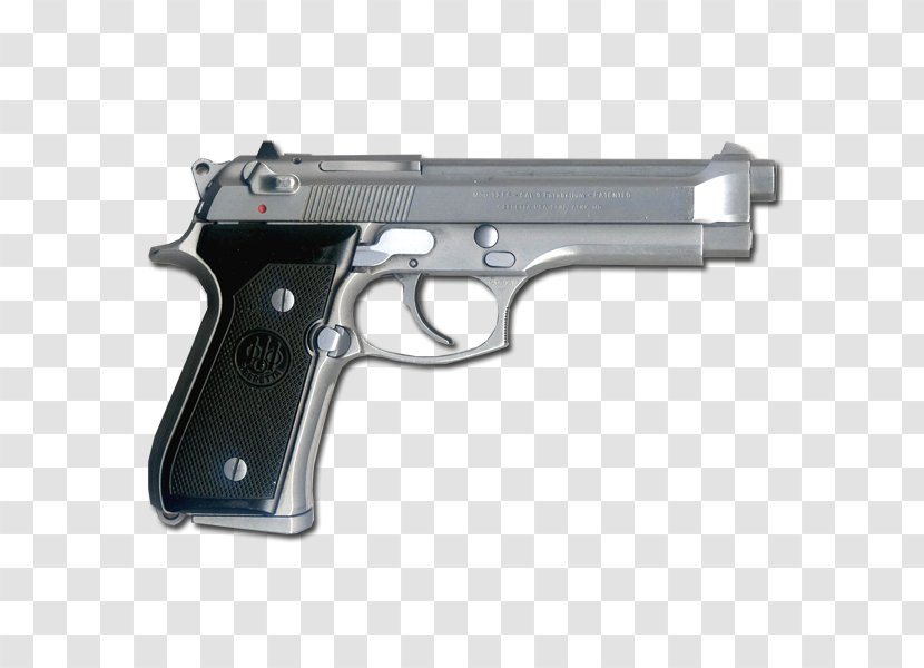 Beretta M9 92 9×19mm Parabellum Semi-automatic Pistol - Gun Barrel Transparent PNG