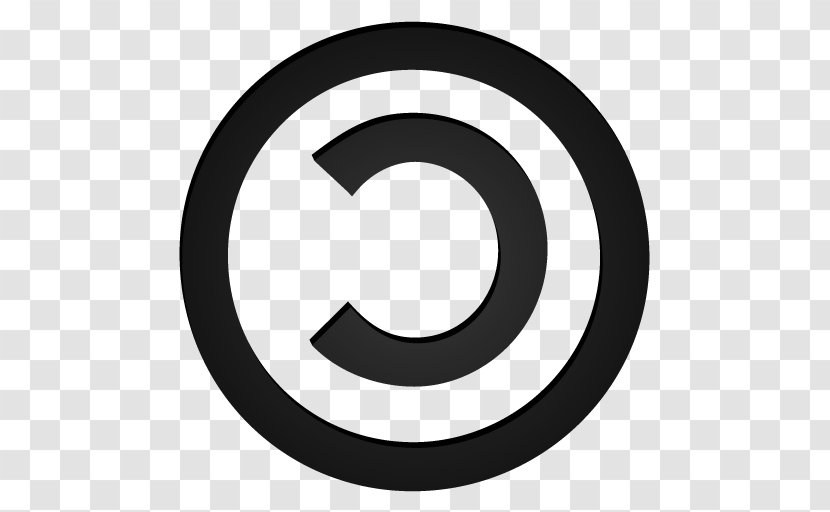 Registered Trademark Symbol Copyright - Black And White Transparent PNG