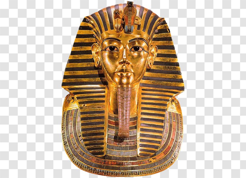 Art Of Ancient Egypt Begravningsmask New Kingdom Pharaoh - Gold - Mask Transparent PNG