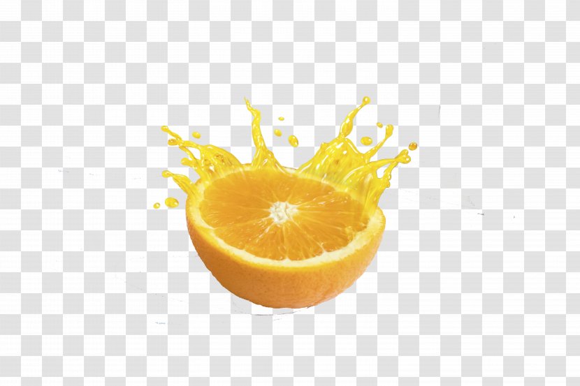 Orange Juice Fruchtsaft - Minute Maid - Splash Transparent PNG