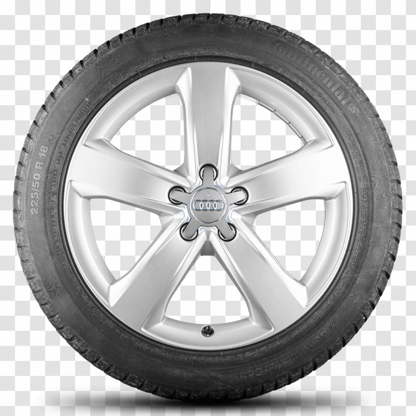 Audi Q7 Tire Rim Wheel - Snow - Continental Line Transparent PNG
