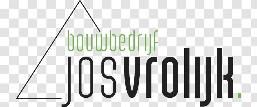 Logo Bouwbedrijf Vrolijk B.V. Jos BV Product Font - Green - Diagram Transparent PNG