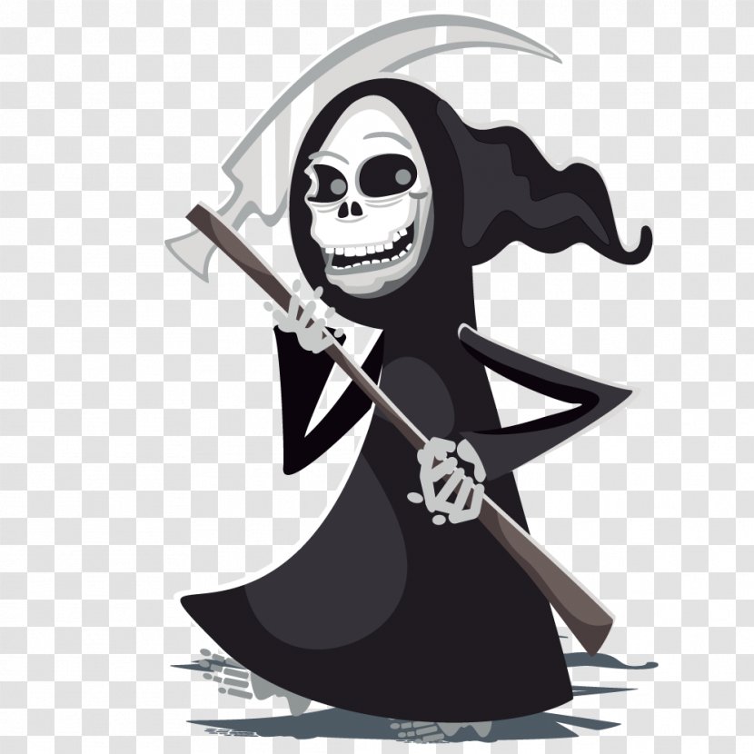 Death Clip Art - Fictional Character - Grim Cliparts Transparent PNG